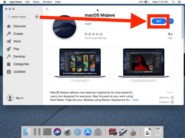 Download mojave not from app store near me